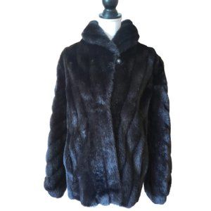 Monterey Fashions Faux Fur Coat
